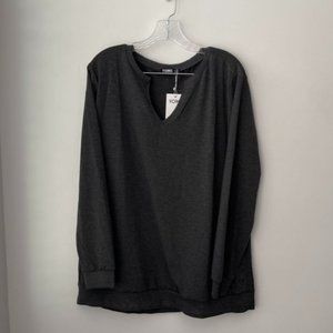 Yoins Long Sleeve V-Neck Shirt